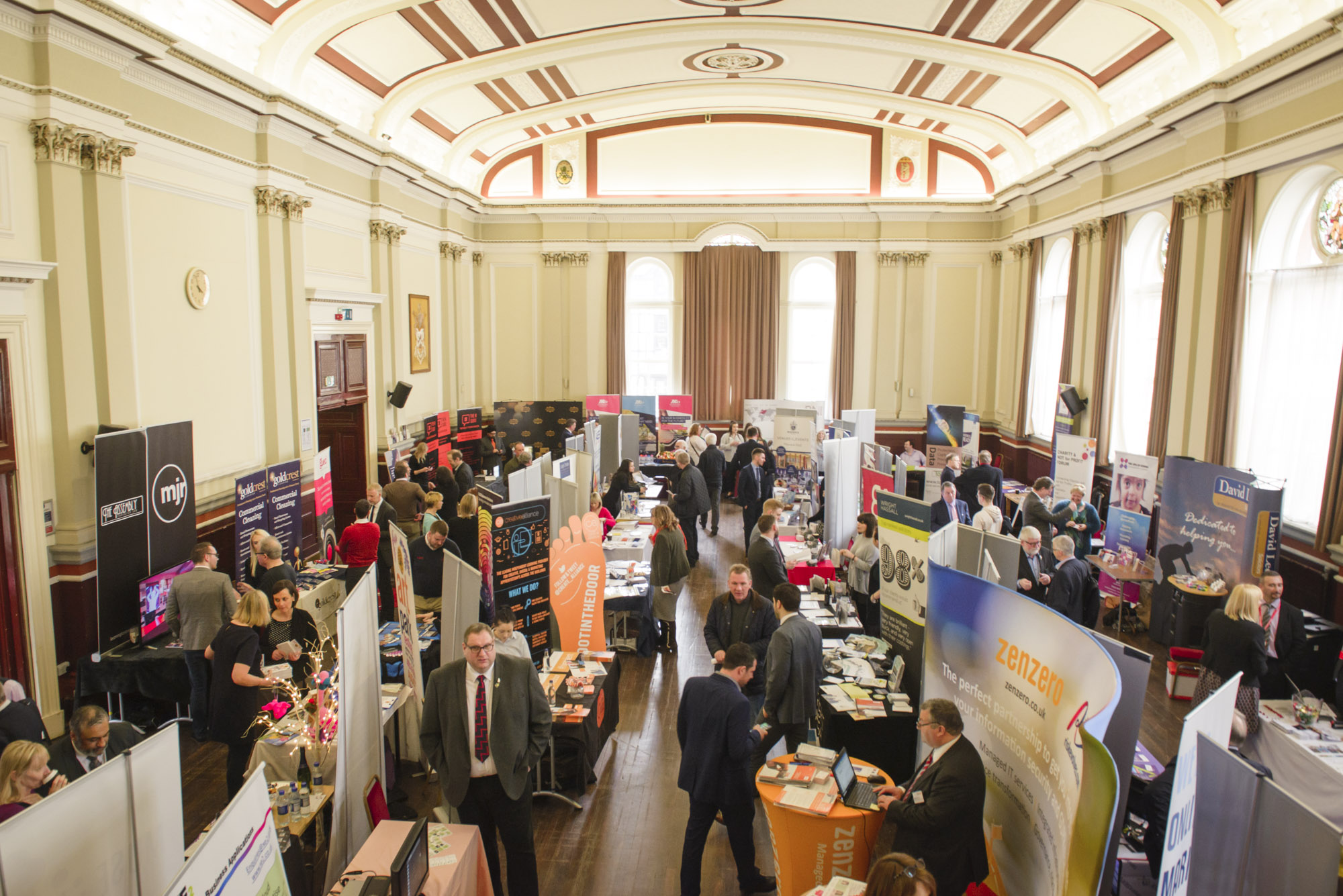 The Leamington Business Show 2018 at Leamington Town Hall
